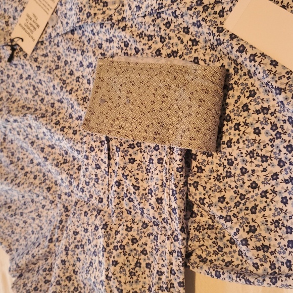 Nick Graham Traveler Collection Performance Modern-Fit Stretch Dress Sz. M Shirt - Picture 16 of 16